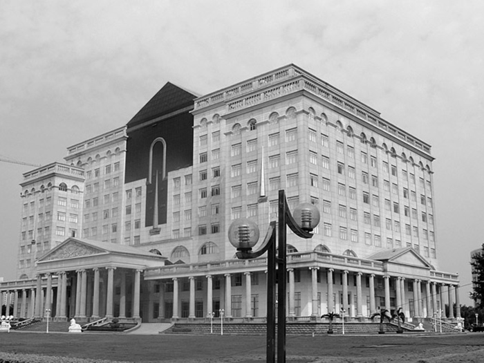 中國電信室內(nèi)鋁天花板工程項目