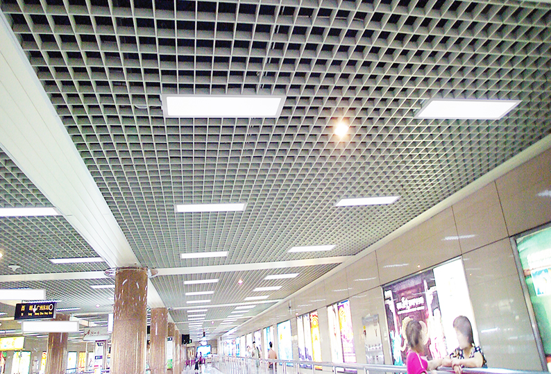 鋁格柵吊頂57 鋁格柵吊頂57