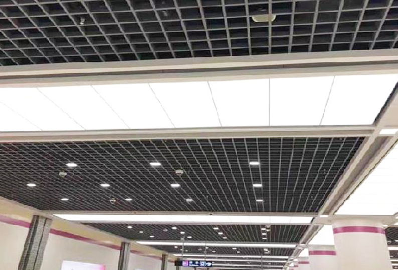 鋁格柵吊頂56 鋁格柵吊頂56