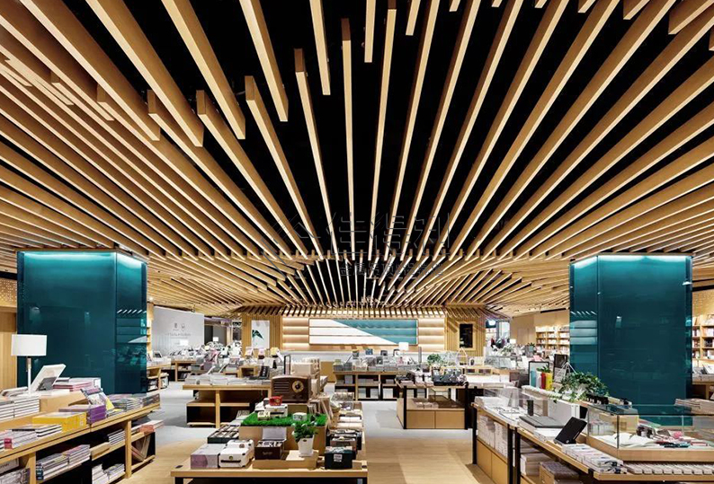 鋁方通吊頂 (3) 鋁方通吊頂 (3)